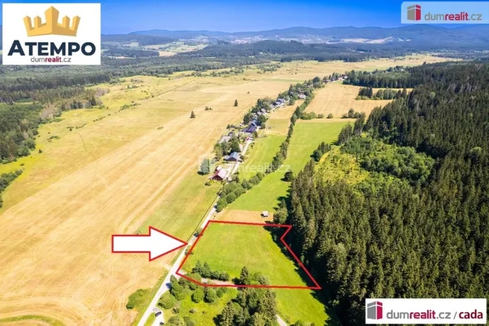 Prodej louky, Stožec - Dobrá, 6904 m2