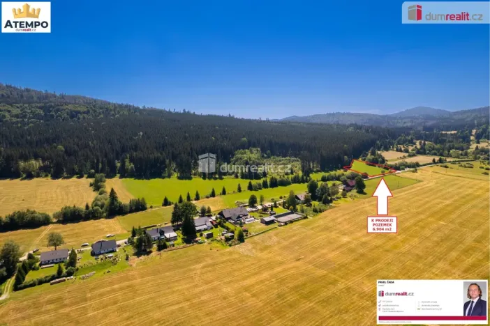 Prodej louky, Stožec - Dobrá, 6904 m2