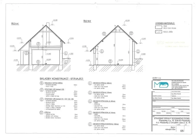 Prodej rodinného domu, Přestavlky, 75 m2