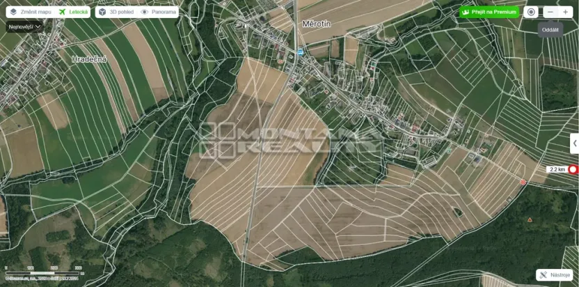 Prodej pozemku, Měrotín, 2597 m2