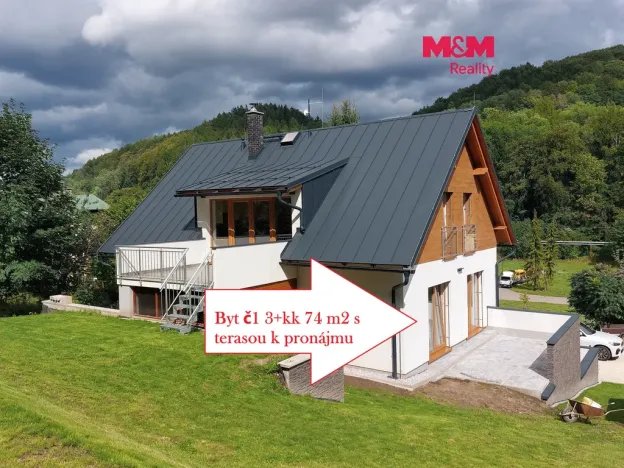 Pronájem bytu 3+kk, Svoboda nad Úpou, Úpská, 74 m2