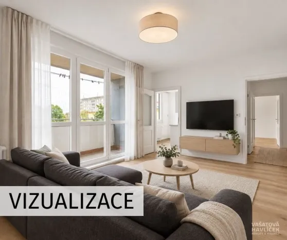 Prodej bytu 3+1, Hradec Králové - Slezské Předměstí, Bratří Štefanů, 74 m2