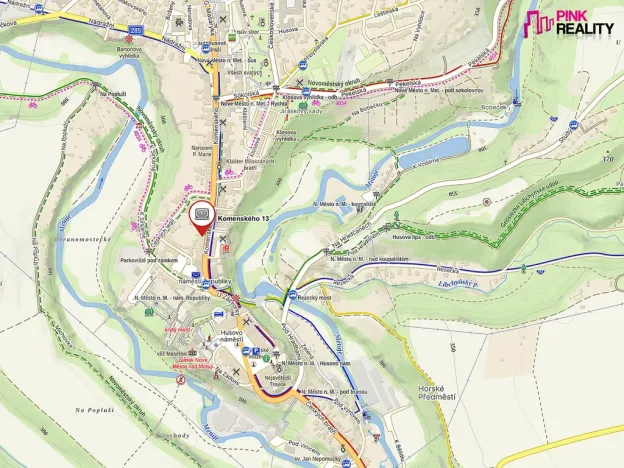 Prodej rodinného domu, Nové Město nad Metují, Komenského, 909 m2