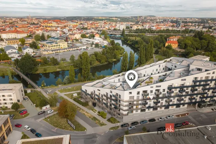 Pronájem bytu 2+kk, Plzeň - Východní Předměstí, Papírnická, 63 m2