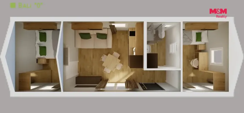 Prodej rodinného domu, Třebechovice pod Orebem, Alšova, 35 m2