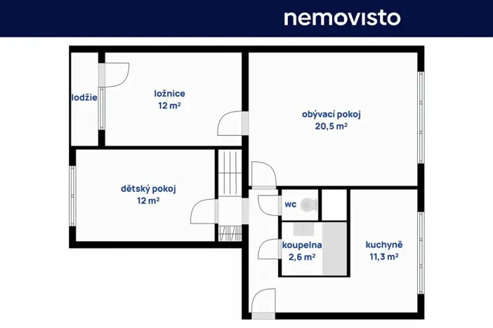 Pronájem bytu 3+1, Ostrava, Horymírova, 72 m2