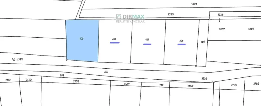 Prodej pozemku pro bydlení, Bolkov, 943 m2