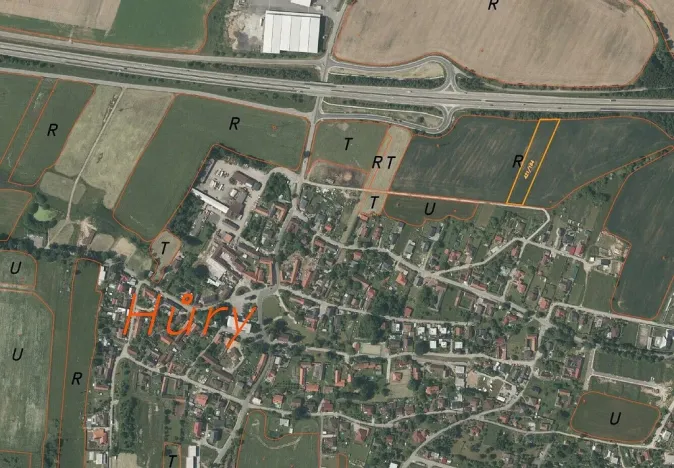 Prodej pozemku, Hůry, 4742 m2