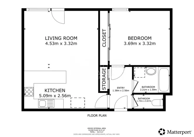 Prodej bytu 2+kk, Chýně, Uherova, 53 m2