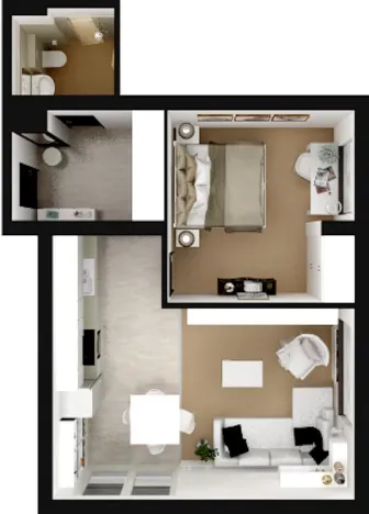 Pronájem bytu 2+kk, Čáslav - Čáslav-Nové Město, Boženy Němcové, 46 m2