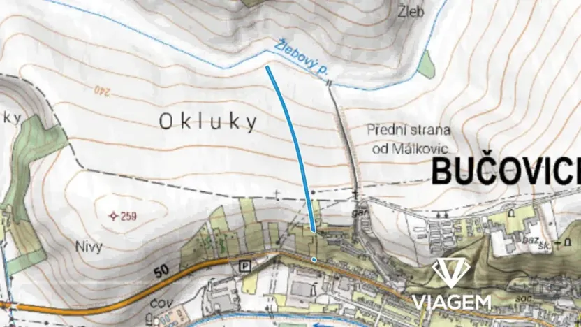 Prodej podílu pole, Bučovice, 1418 m2