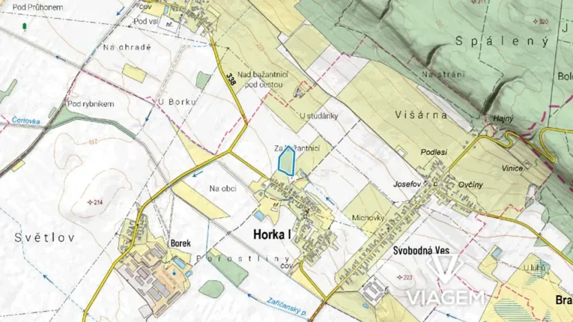 Prodej podílu pole, Horka I, 8080 m2