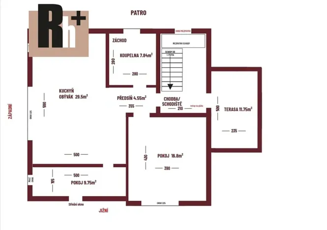 Pronájem bytu 3+kk, Libhošť, 79 m2
