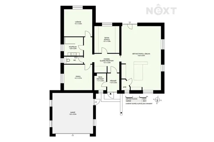 Prodej rodinného domu, Kaplice, Polní, 140 m2