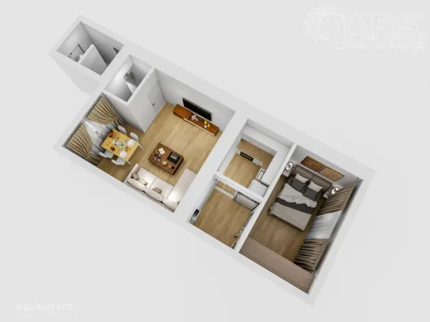 Prodej atypického bytu, Praha - Prosek, Prosecká, 56 m2