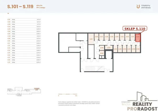 Prodej bytu 3+kk, Praha - Uhříněves, 62 m2