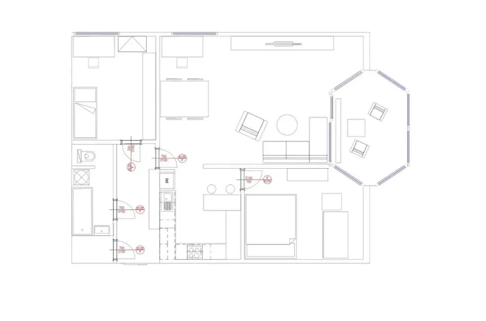 Prodej bytu 3+kk, Písek - Budějovické Předměstí, Nádražní, 80 m2