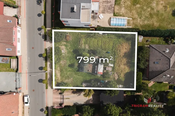 Prodej pozemku, Třebechovice pod Orebem, Trčkova, 799 m2