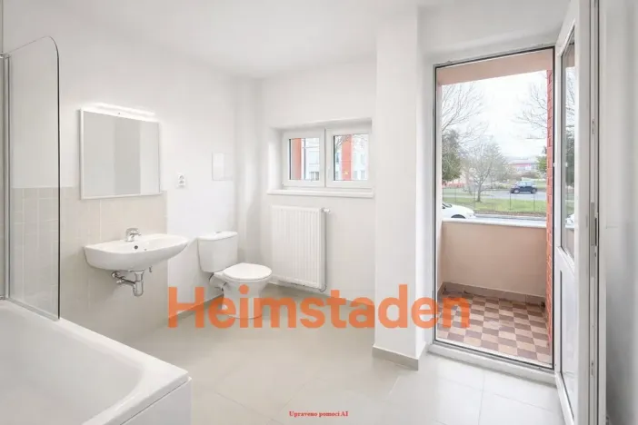 Pronájem bytu 2+kk, Ostrava - Kunčičky, Nadační, 46 m2