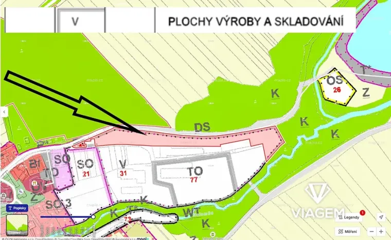 Prodej podílu pole, Pašovice, 1752 m2