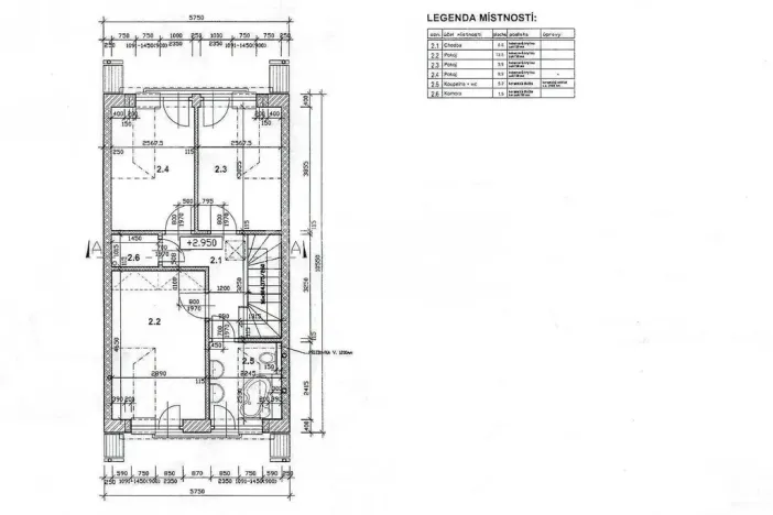 Pronájem rodinného domu, Hostivice, Kaštanová, 98 m2