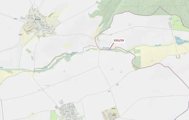 Dražba lesa, Myslibořice, 154 m2