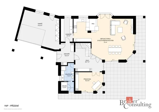 Prodej rodinného domu, Štěnovice, Slunečná, 372 m2