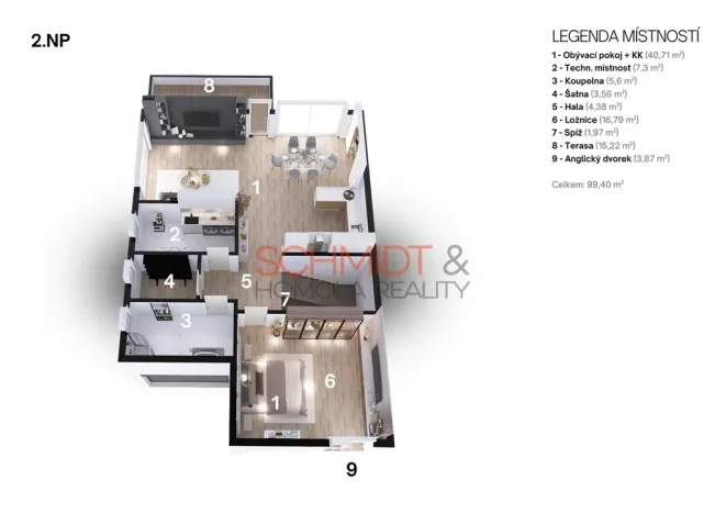 Prodej pozemku pro bydlení, Bořetice, 1000 m2