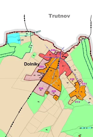 Prodej pozemku pro bydlení, Staré Buky - Horní Staré Buky, 1208 m2