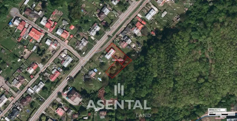 Prodej pozemku, Ostrava - Slezská Ostrava, Fišerova, 1010 m2