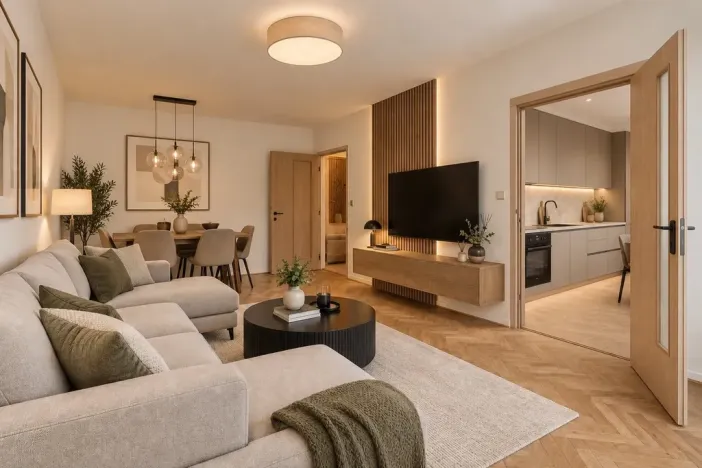Prodej bytu 3+1, Brno - Lesná, Třískalova, 72 m2
