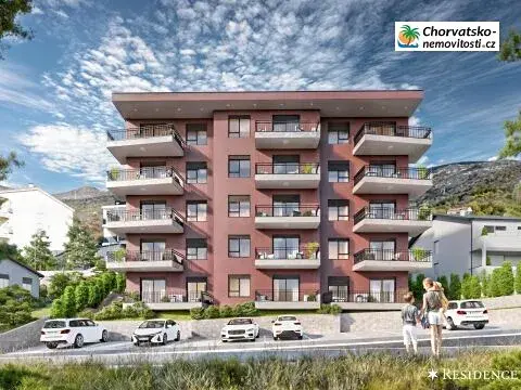 Prodej bytu 2+kk, Klenovica, Chorvatsko, 46 m2