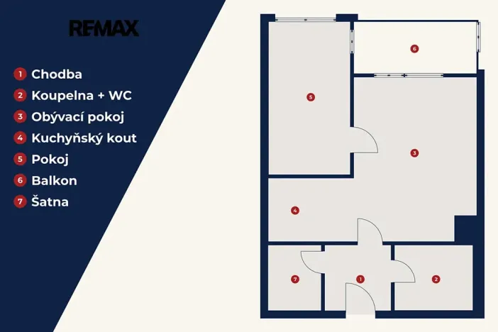 Pronájem bytu 2+kk, Praha - Hlubočepy, Divíškové, 50 m2