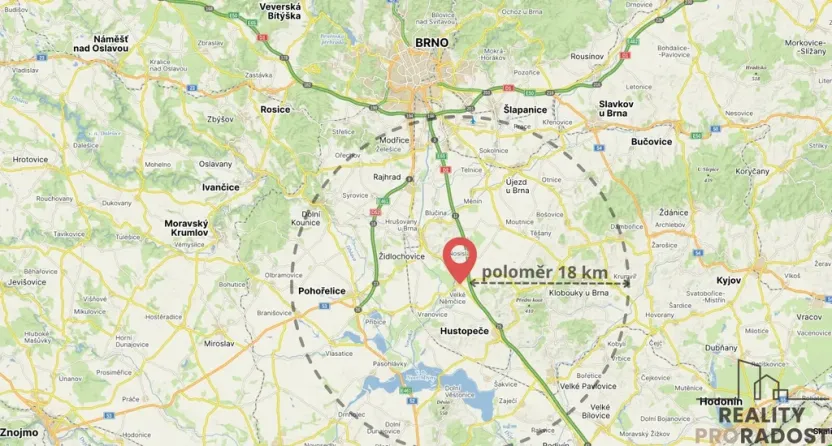 Prodej pozemku pro bydlení, Velké Němčice, 580 m2
