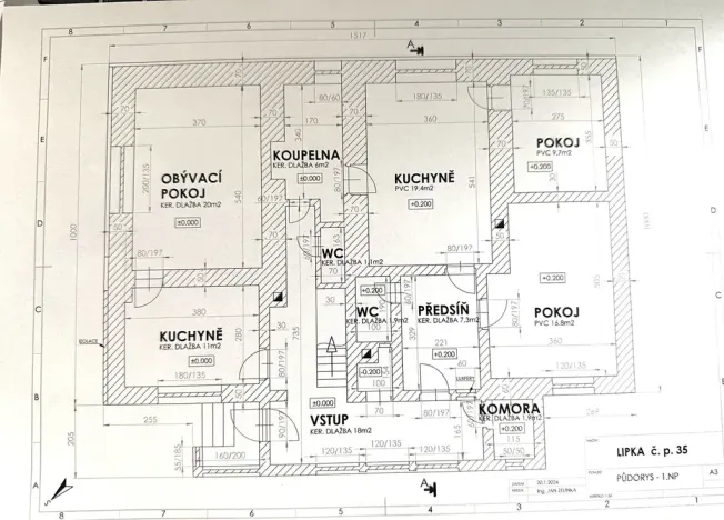 Prodej chalupy, Horní Bradlo, 125 m2