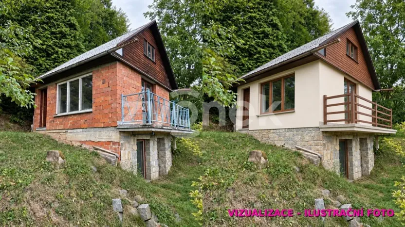 Prodej rodinného domu, Zlín, U Lesa, 50 m2