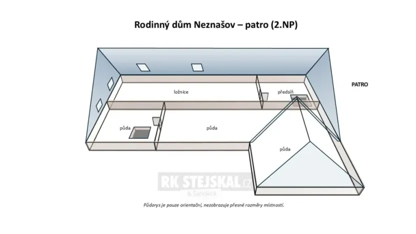 Prodej rodinného domu, Všemyslice - Neznašov, 90 m2
