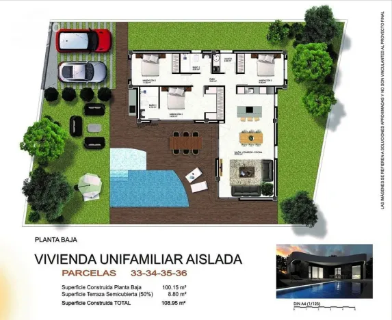 Prodej rodinného domu, Los Montesinos, Alicante, Španělsko, 108 m2