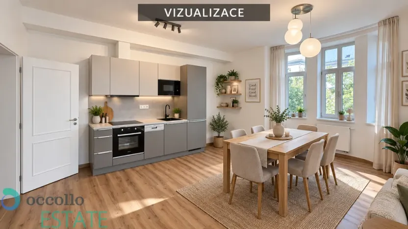 Pronájem bytu 2+kk, Plzeň, Klatovská třída, 64 m2