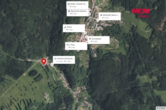 Prodej bytu 2+kk, Žacléř - Prkenný Důl, 64 m2