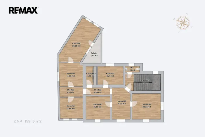 Prodej kanceláře, Třebíč - Stařečka, Sucheniova, 410 m2