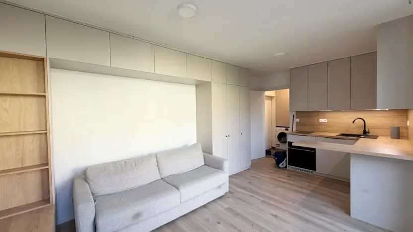Pronájem bytu 1+kk, Praha - Strašnice, Strančická, 24 m2