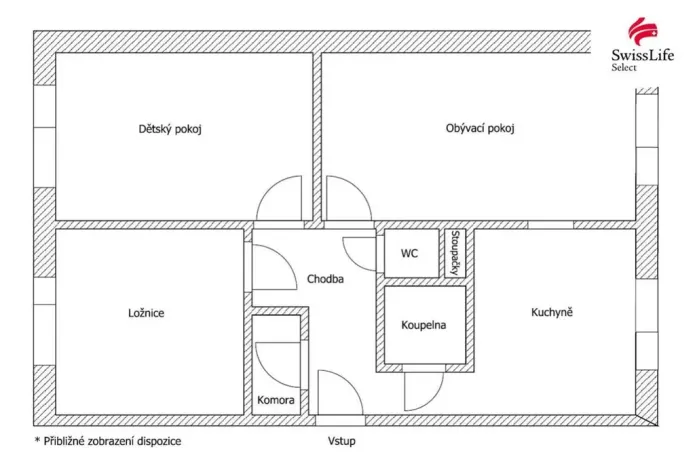 Prodej bytu 3+1, Rančířov, 72 m2