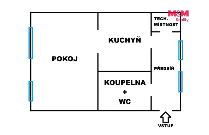 Prodej bytu 1+1, Nový Jičín, Žižkova, 30 m2