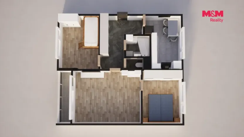 Prodej bytu 3+1, Jablonec nad Nisou - Mšeno nad Nisou, Mechová, 72 m2