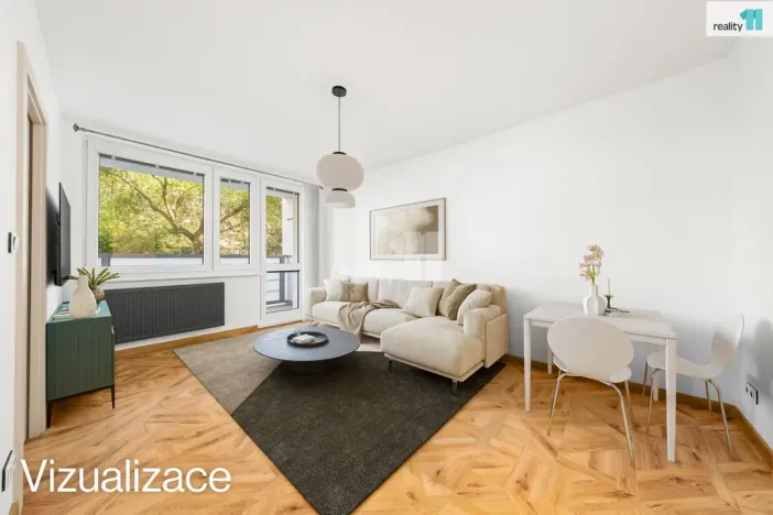 Prodej bytu 2+kk, Poděbrady - Poděbrady III, Kunštátská, 44 m2