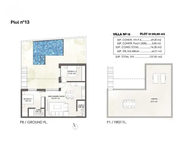 Prodej rodinného domu, Pilar de La Horadada, Alicante, Španělsko, 69 m2