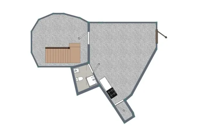 Pronájem bytu 2+kk, Liberec, Zámecký vrch, 54 m2
