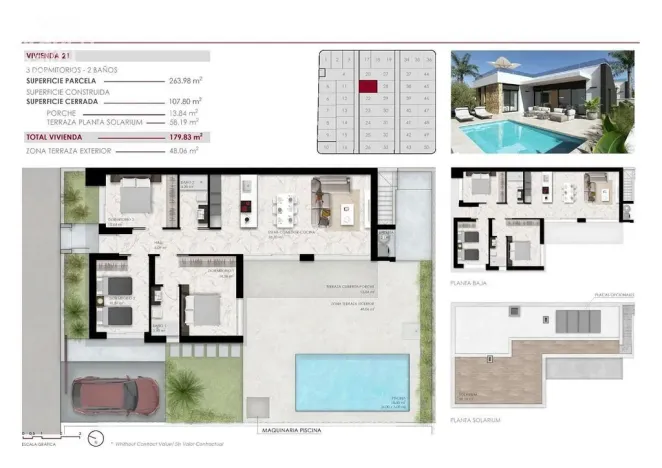 Prodej rodinného domu, Ciudad Quesada, Alicante, Španělsko, 107 m2