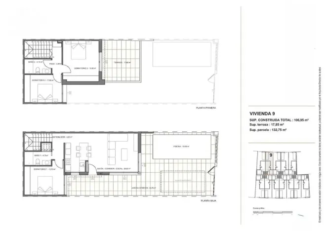 Prodej rodinného domu, Santiago de la Ribera, Murcia, Španělsko, 104 m2